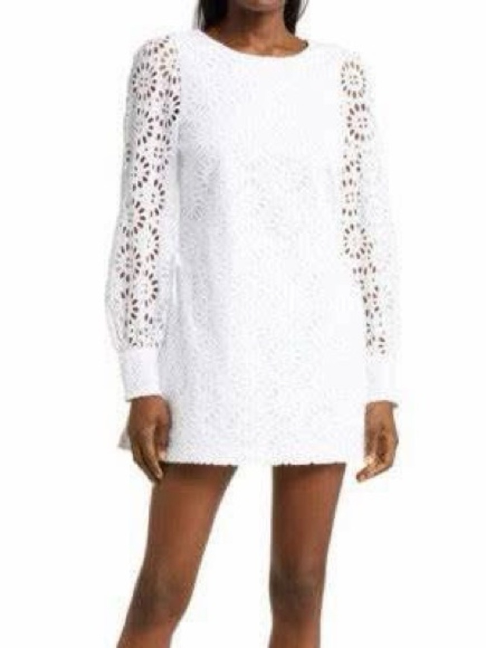 Lilly Pulitzer Yellow Eyelet Long Sleeve Romper. So cute on